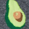 Avocado Gray Women's Sock
